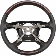 Cocoa Leather Steering Wheel Base w/Wood 2013-14 Buick Enclave 22833222-1