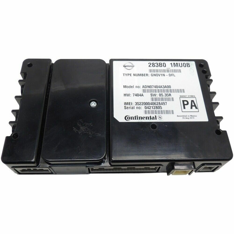Communication/Telematics Module 2015 Infiniti QX60 China Market 283B0-1MU0B-1