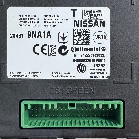 Body Control Module BCM fits 2013 Nissan Pathfinder 284B1-9NA1A