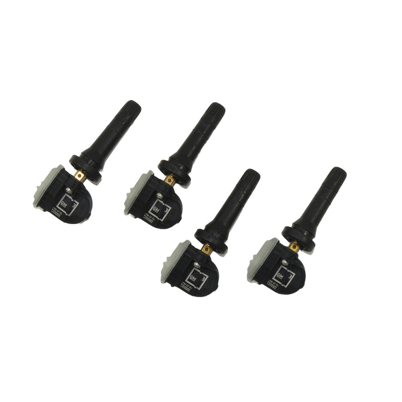 New OEM GM Tire Pressure Sensors TPMS Set of Four 4 315MHz XL7 13540601-1