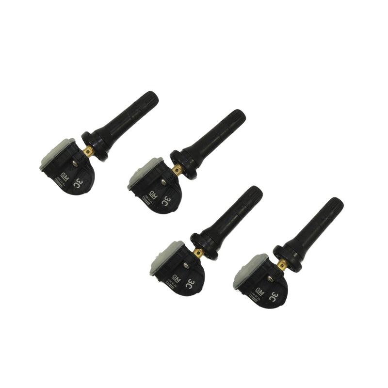 New OEM GM Tire Pressure Sensors TPMS Set of Four 4 315MHz XL7 13540604-2