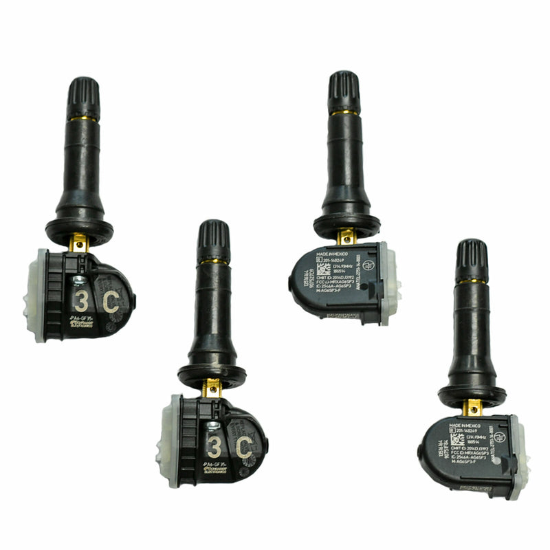 Tire Pressure Sensors Set of Four 4 TPMS 315 Mhz 2017-18 Yukon Tahoe 13516164-1