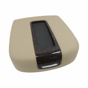 New OEM Console Lid Armrest Cashmere Cocoa 2007-14 Sierra Yukon Denali 19328708-2