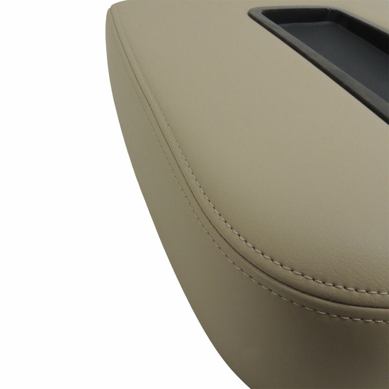 New OEM Console Lid Armrest Cashmere Cocoa 2007-14 Sierra Yukon Denali 19328708-3