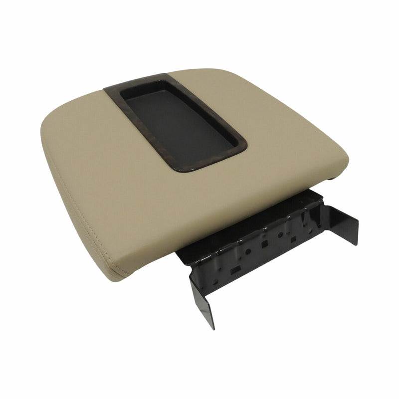 New OEM Console Lid Armrest Cashmere Cocoa 2007-14 Sierra Yukon Denali 19328708-5