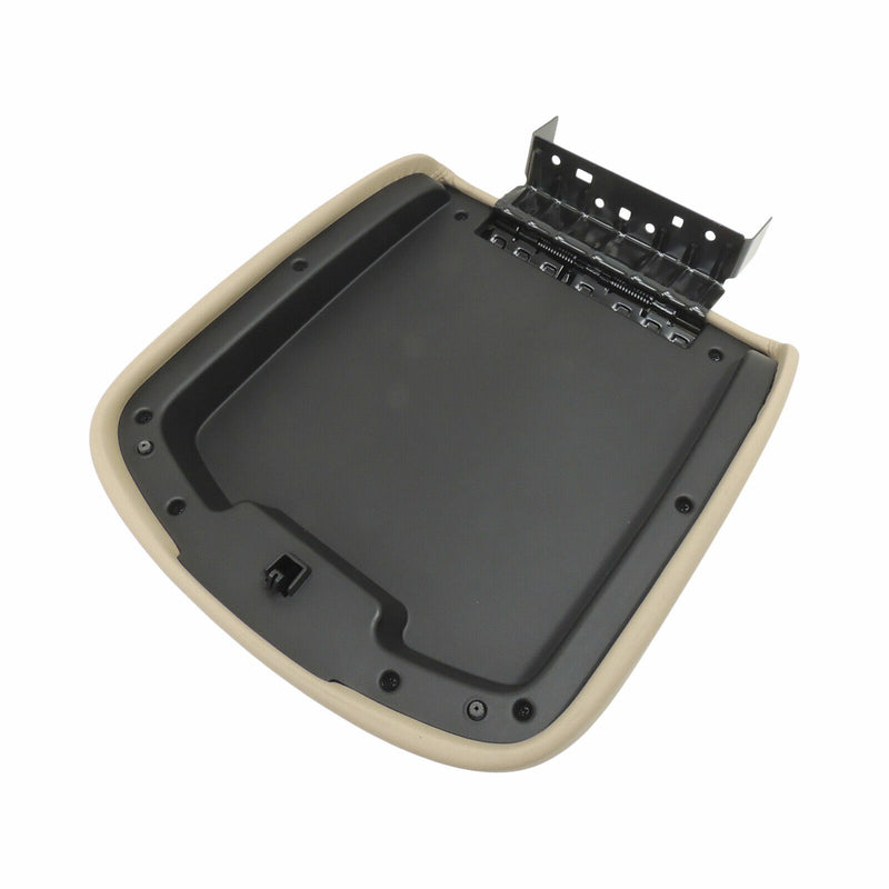 New OEM Console Lid Armrest Cashmere Cocoa 2007-14 Sierra Yukon Denali 19328708-6