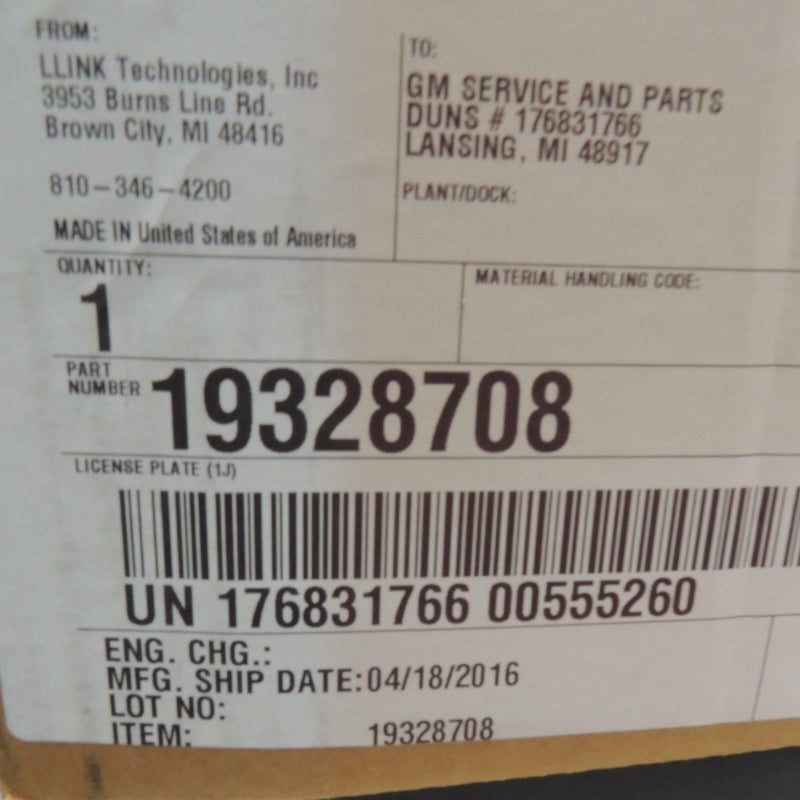 New OEM Console Lid Armrest Cashmere Cocoa 2007-14 Sierra Yukon Denali 19328708-7