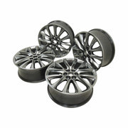 Midnight Silver Wheels Set of 4 6 Split Spoke 20x8 S2N 2018-23 Enclave 84036539-3