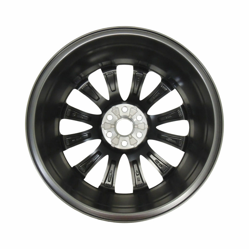 Midnight Silver Wheels Set of 4 6 Split Spoke 20x8 S2N 2018-23 Enclave 84036539-6