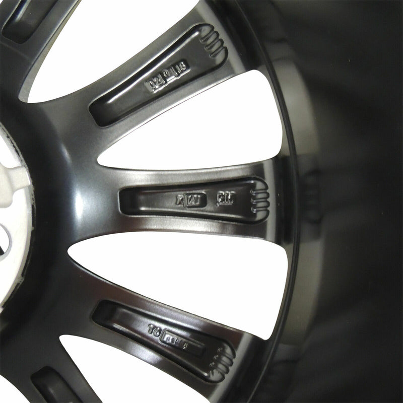 Midnight Silver Wheels Set of 4 6 Split Spoke 20x8 S2N 2018-23 Enclave 84036539-7