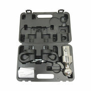 Gooseneck Trailer Hitch Kit 30K 42405 Ball Safety Chain Anchors Pins 84759852-1