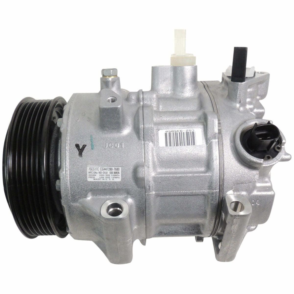 AC Compressor with Clutch 2014-18 Toyota Highlander 2.7L 88310-0E140 7SES17C-1