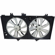 Cooling Fan Shroud w/Motors & Blades 2012-16 Camry 46007 Avalon 3.5L 16711-0P200-4