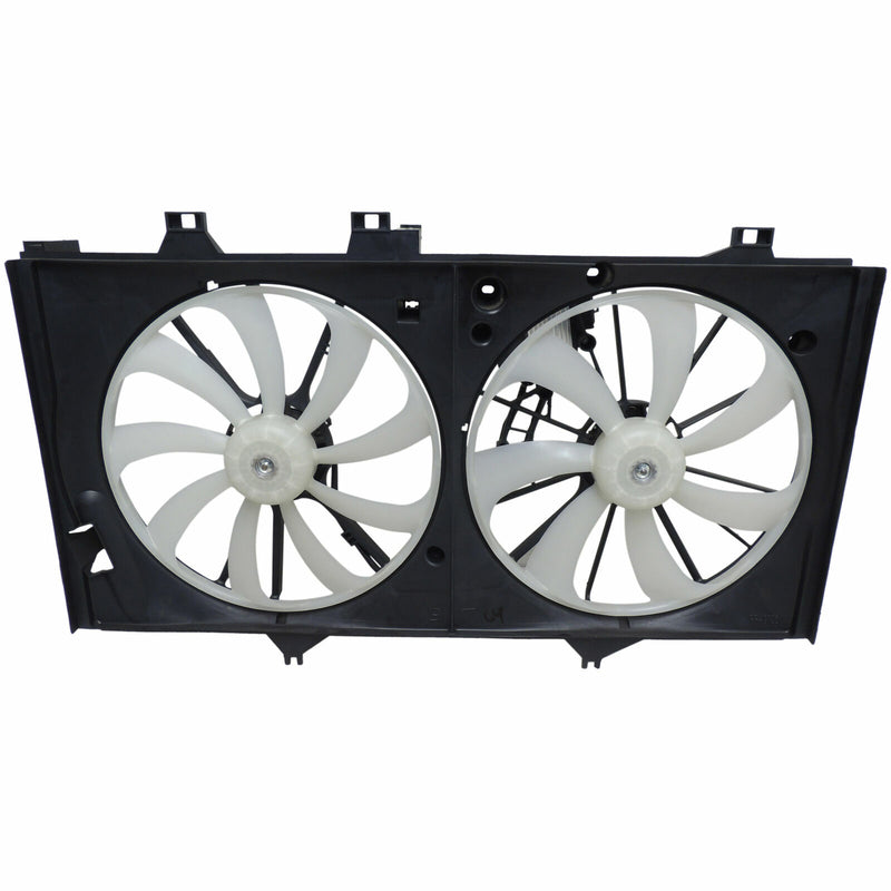 Cooling Fan Shroud w/Motors & Blades 2012-16 Camry 46007 Avalon 3.5L 16711-0P200-4