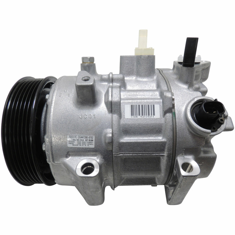 AC Compressor with Clutch NEW 88310-0R041 AWD Only 2016-18 Toyota RAV4 7SES17C-1