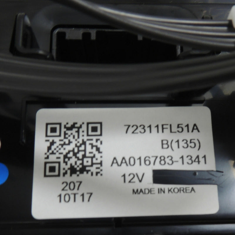 Heater/AC Control Panel fits 17-22 Impreza With Cold Weather Package 72311-FL51A-5