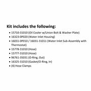 Oil Cooler Kit 45793 Toyota Tacoma 45732 4Runner 45847 FJ Cruiser 1GRFE 4.0L-4