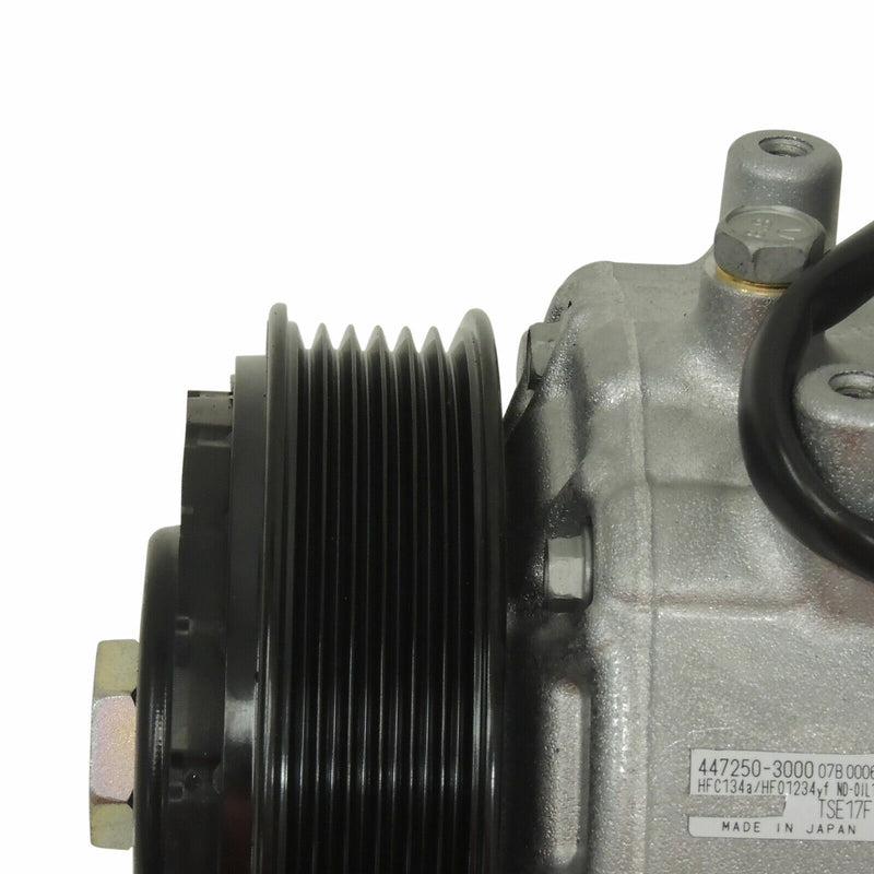 AC Compressor With Clutch Fits 2019-22 Subaru Ascent 73111XC00A 447250-3000-4