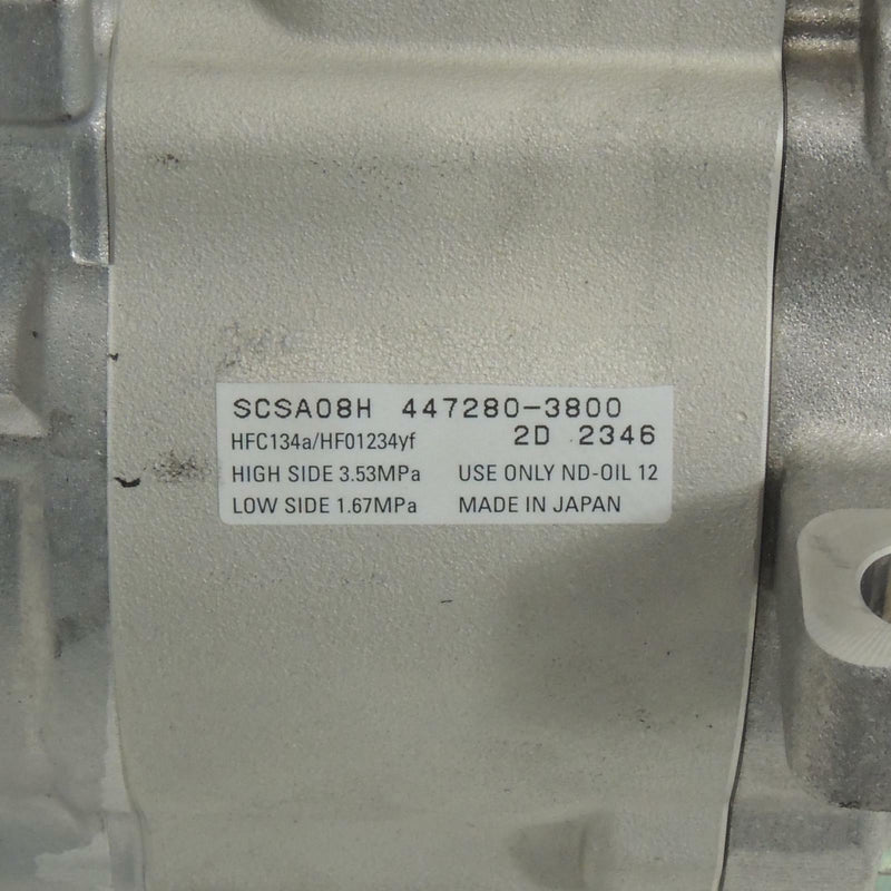 AC Compressor 2020-21 Subaru Impreza 2.0L Without Auto Temp Control 73111-FL14A-6