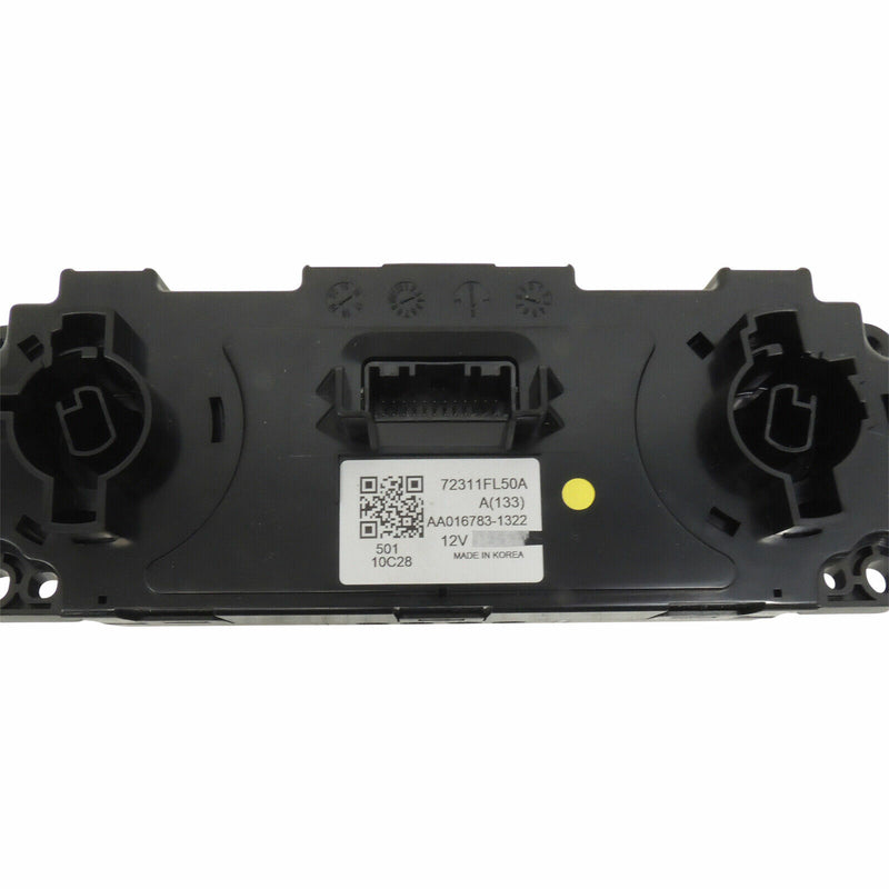 AC Heater Control Unit 2017-22 Impreza Without Cold Weather Package 72311-FL50A-2