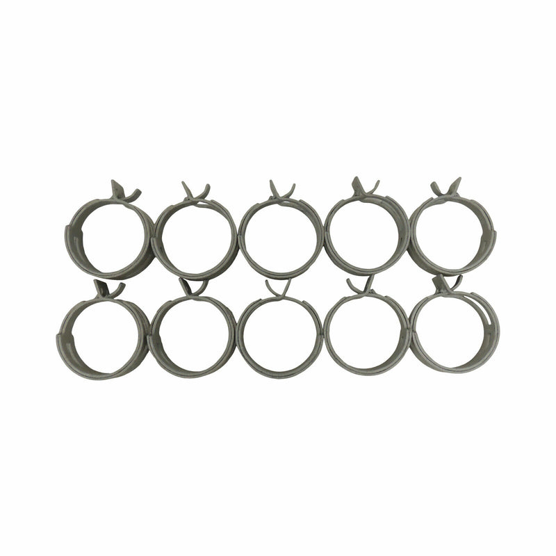 Constant Tension Hose Clamp 10 Pack 25.5mm Open 20.5 Closed 12 Wide 909170063-1