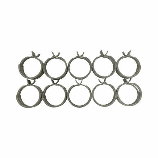 Constant Tension Hose Clamp 10 Pack 25.5mm Open 20.5 Closed 12 Wide 909170063-1