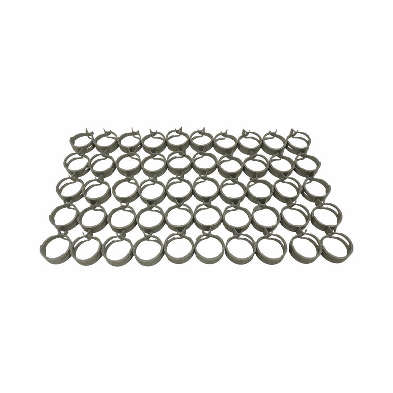 Constant Tension Hose Clamp 50 Pack 25.5mm Open 20.5 Closed 12 Wide 909170063-3