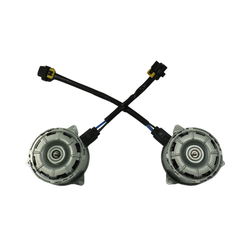 Dual Fan Engine Cooling Fan Motors Left and Right 2014-23 Jeep Cherokee-2
