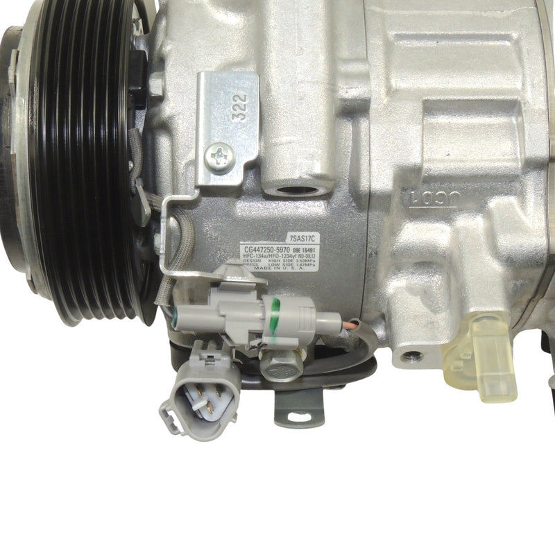 AC Compressor Fits 2020-22 Toyota Highlander 3.5L 88320-0E130 7SAS17C-6